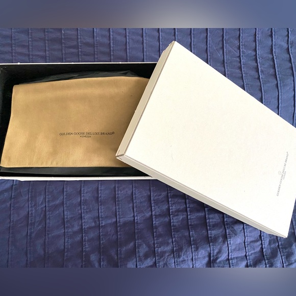 Golden Goose *rare* gold glitter oxfords. BNWT - Picture 6 of 8